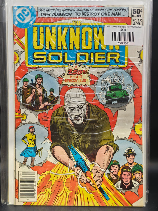#250 Unknown Soldier (1977 1st Series)