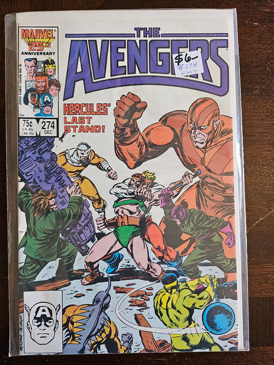 Avengers – Marvel Comics – (1963–1999) – Volume 1 – #274