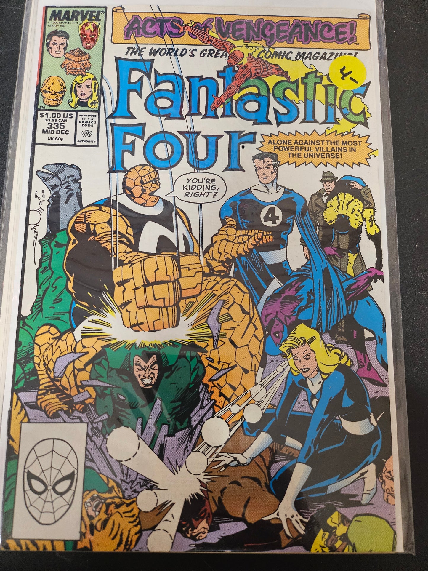101.144 Fantastic Four – #335 – v1 (1961–1995)