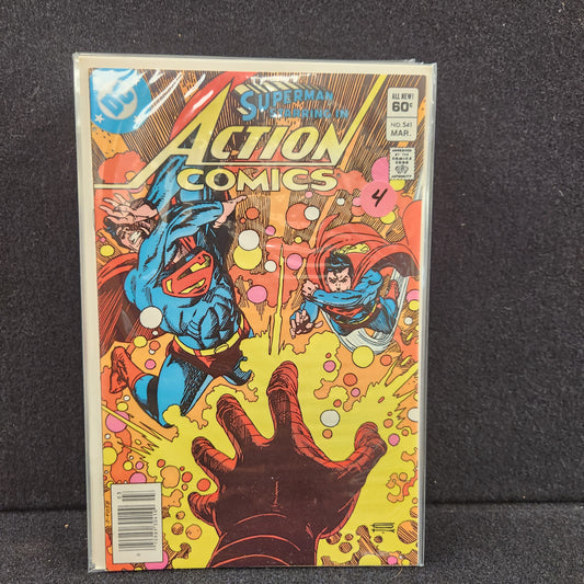 Action Comics #541 - Luthor and Brainiac Team-Up (DC 1983)
