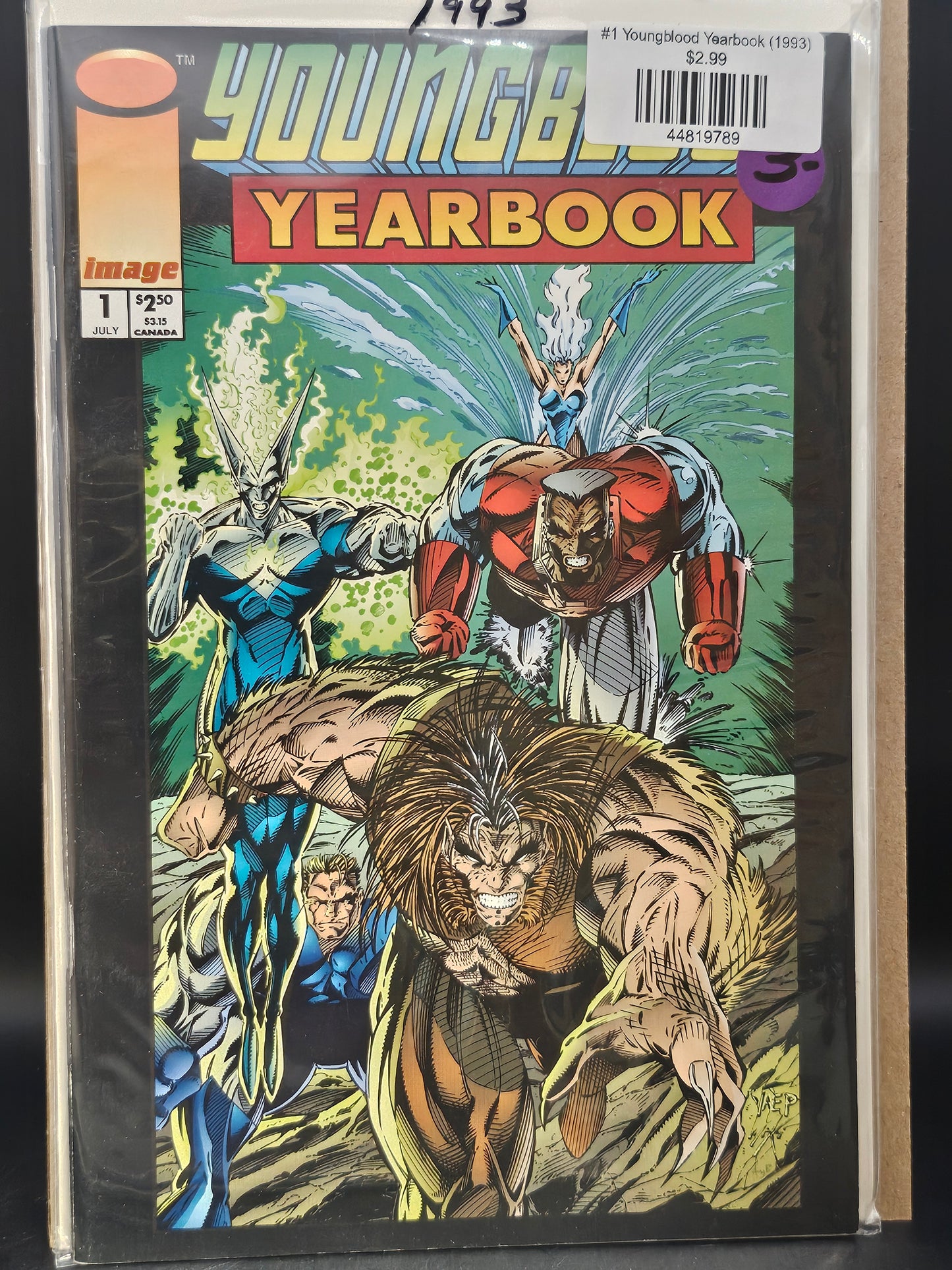 #1 Youngblood Yearbook (1993)