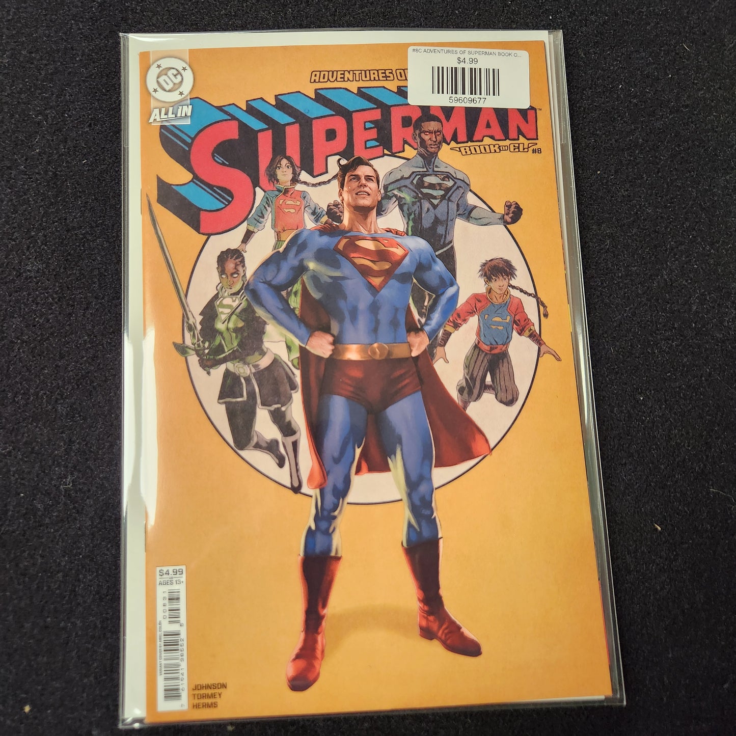#8C ADVENTURES OF SUPERMAN BOOK OF EL (OF 12) ARIEL COLON CARD STOCK VAR (OF 12)