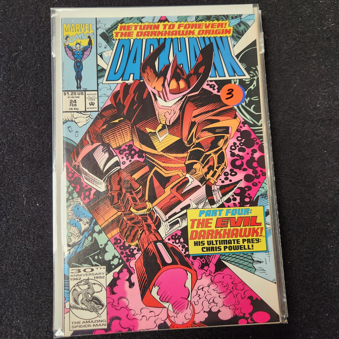 109.114 – Dark Hawk - #24 -1992