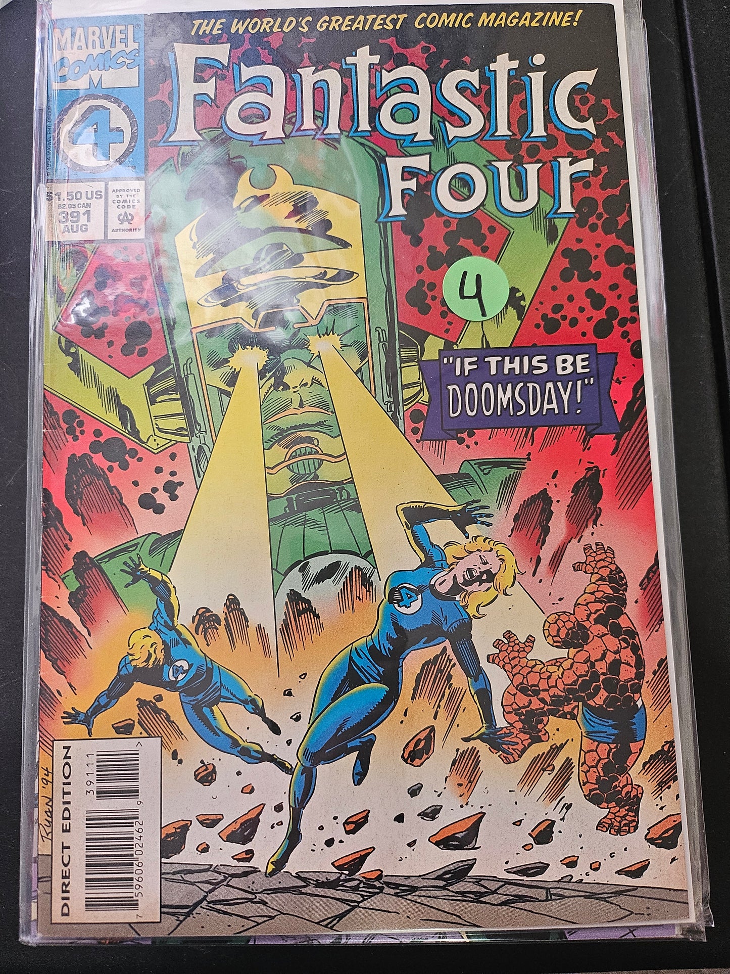 103.114 – Fantastic Four - #391 -1961-95