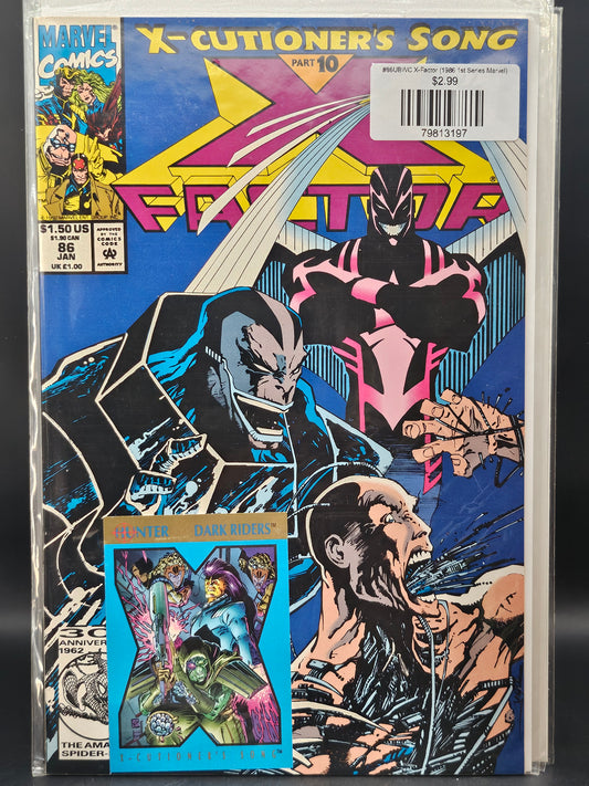 #86UBWC X-Factor (1986 1st Series Marvel)
