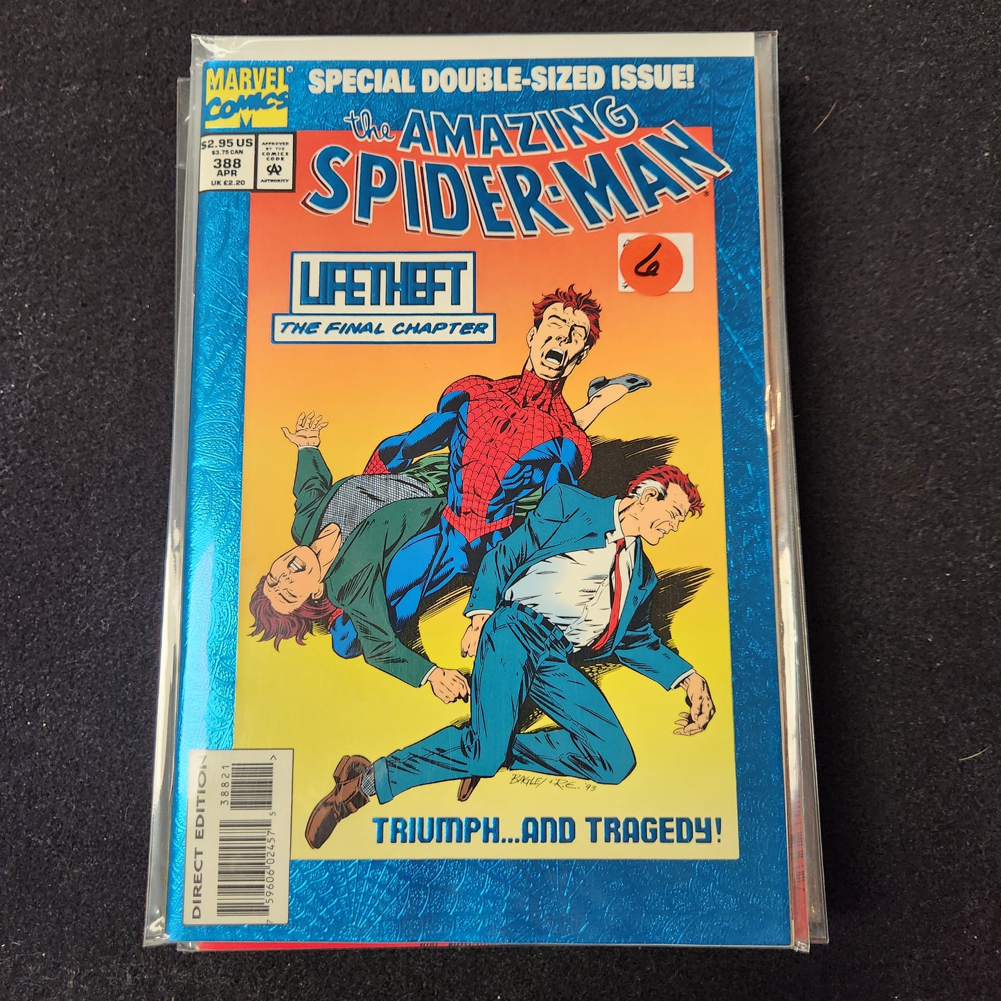 Amazing Spiderman V1 1963–1998 #388 — Special Double-Sized Issue (Foil)