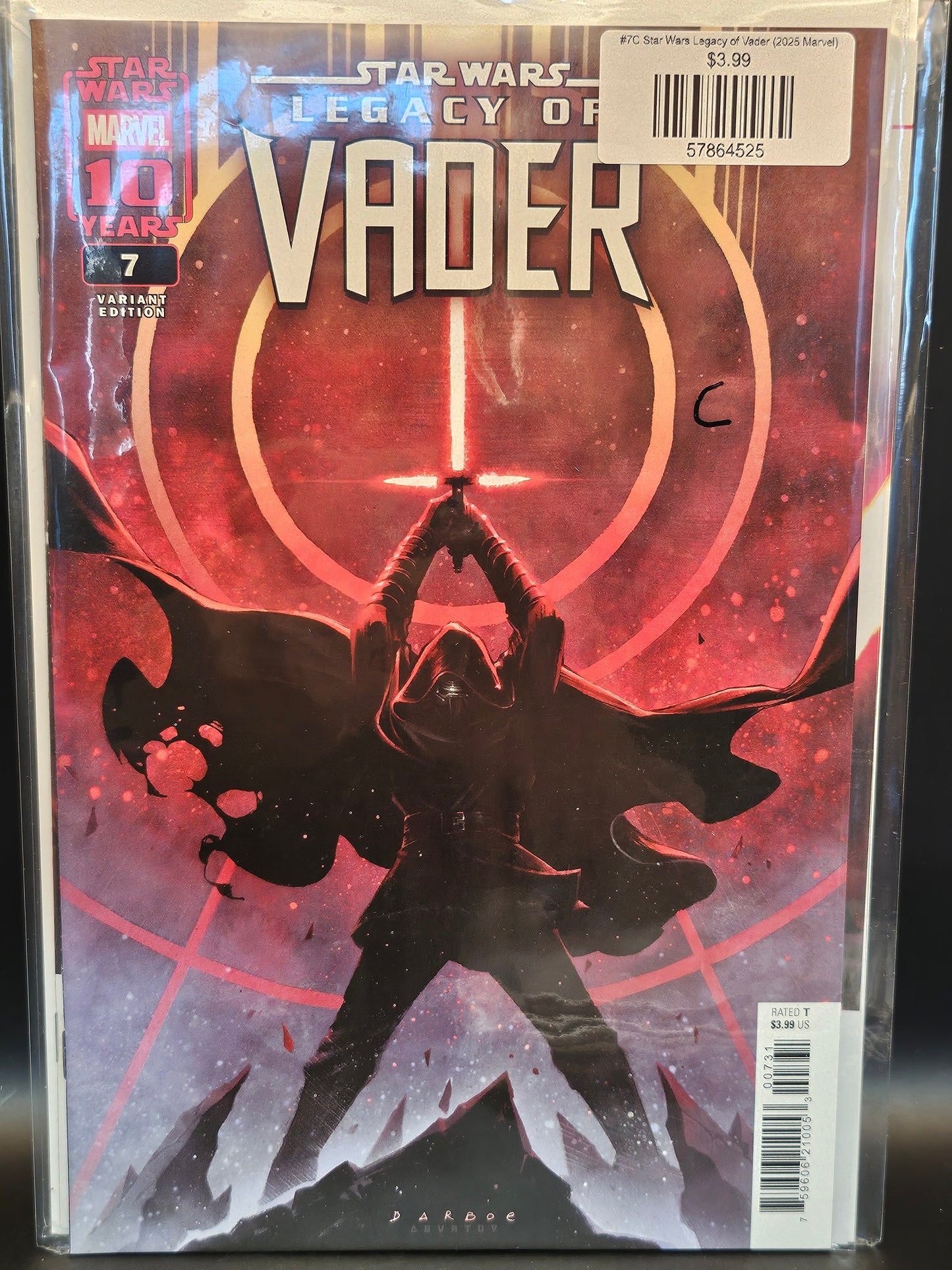 #7C Star Wars Legacy of Vader (2025 Marvel)