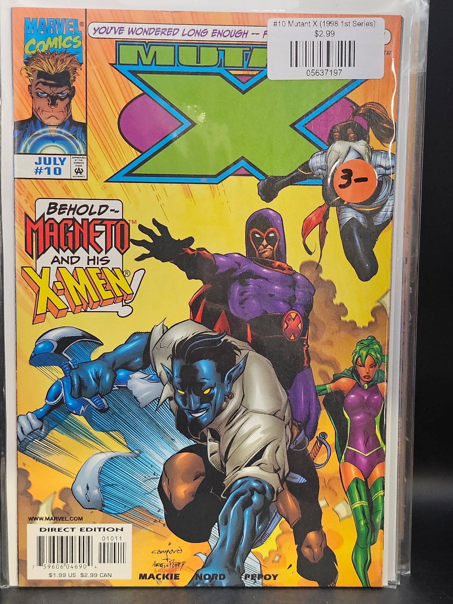 #10 Mutant X (1998 1st Series)