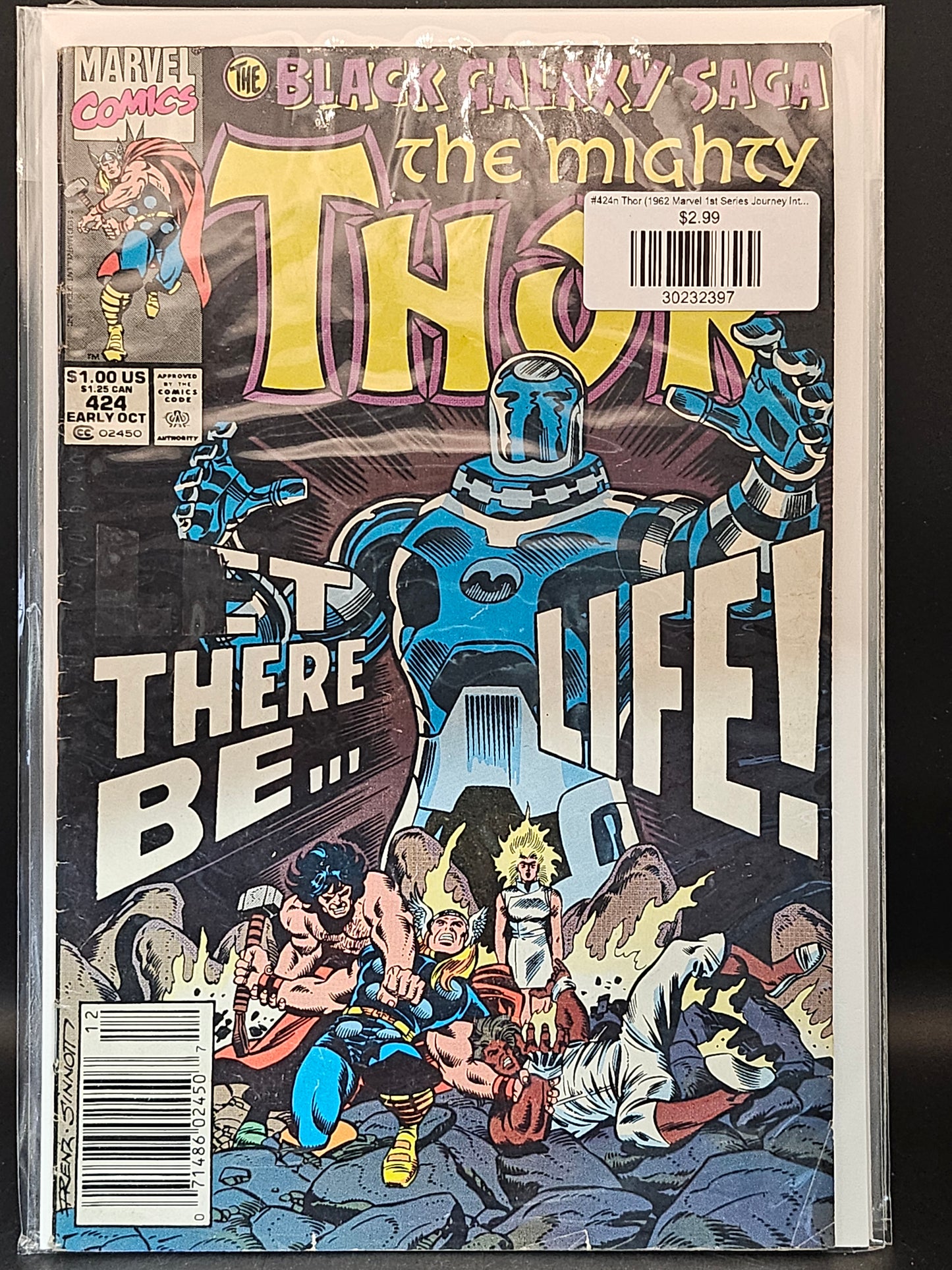#424n Thor (1962 Marvel 1st Series Journey Into Mystery)