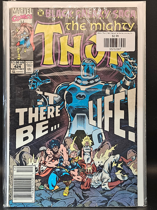 #424n Thor (1962 Marvel 1st Series Journey Into Mystery)