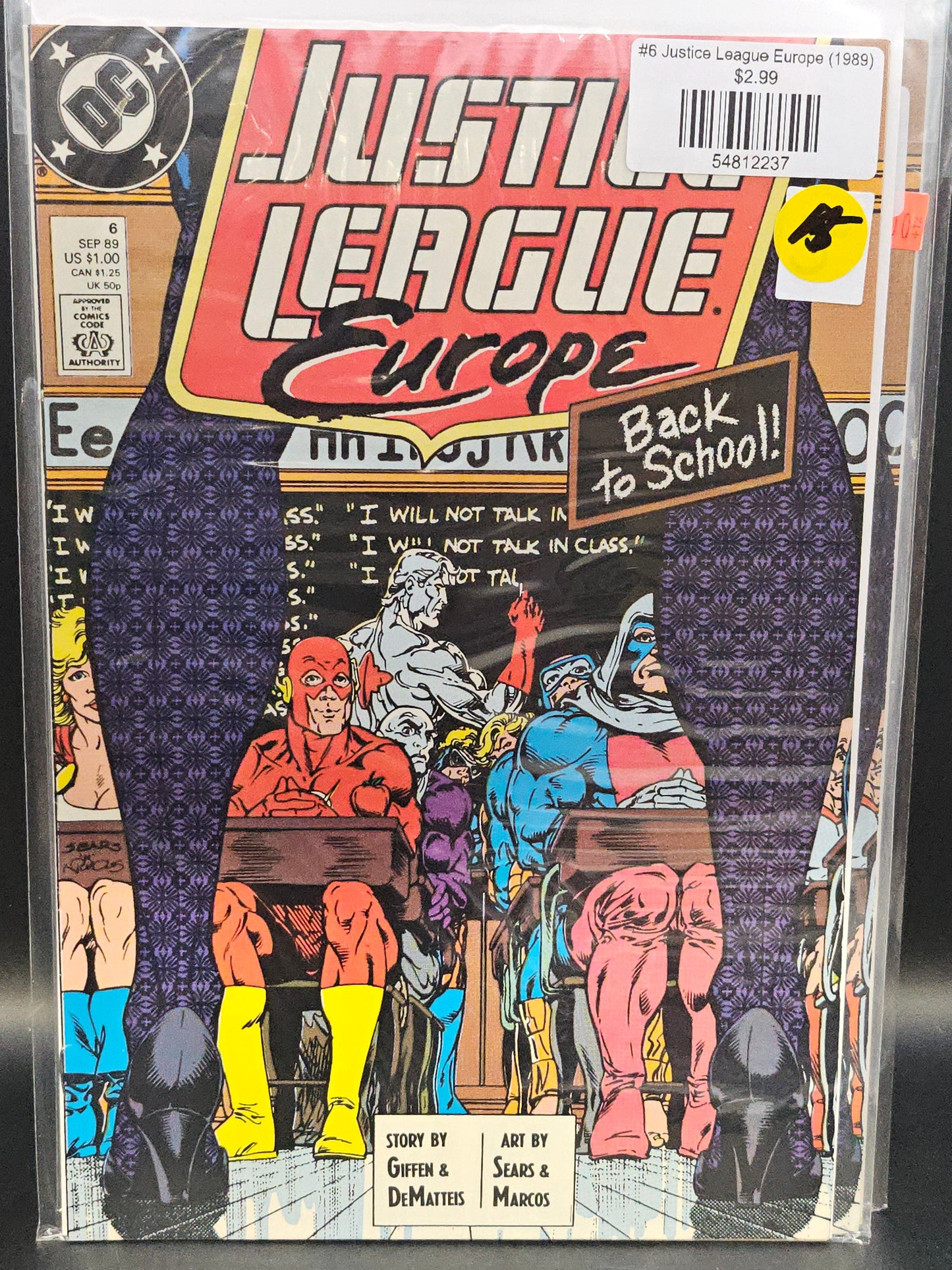#6 Justice League Europe (1989)