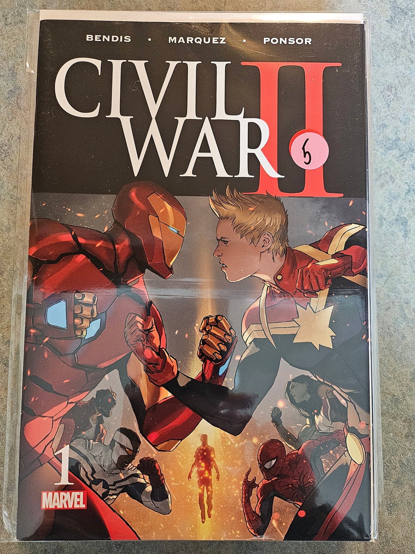 122.100 – Civil War II - #1 -2016