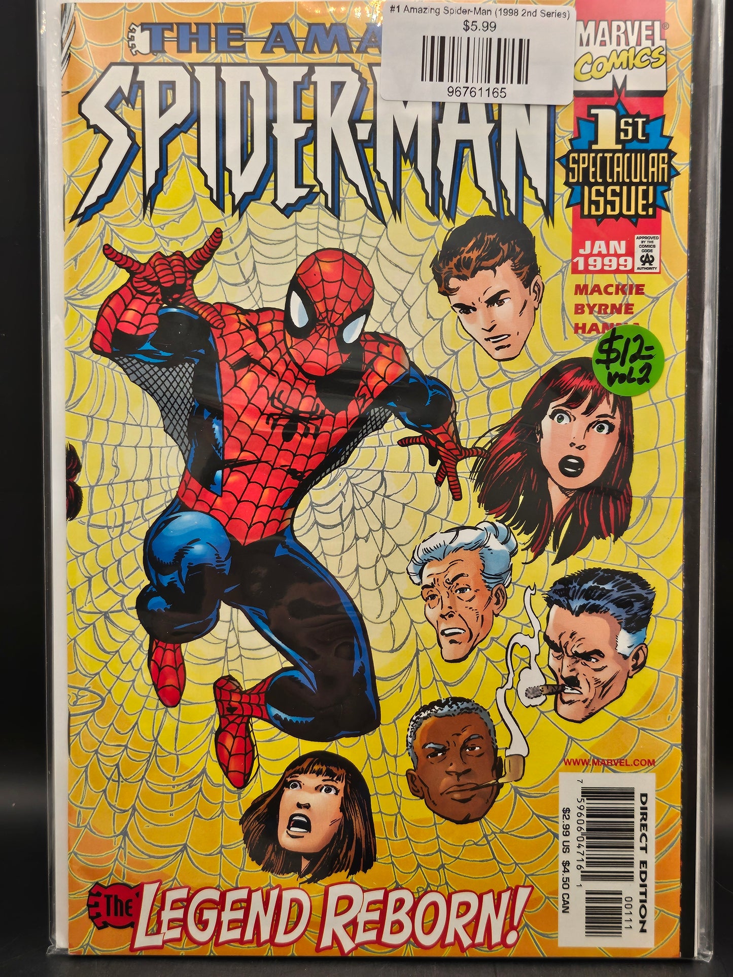 #1 Amazing Spider-Man (1998 2nd Series)
