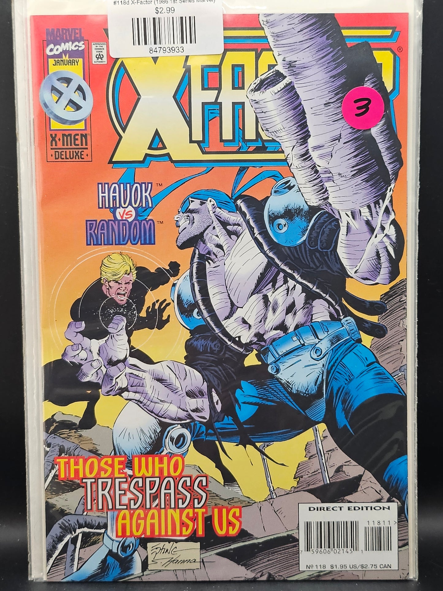 #118d X-Factor (1986 1st Series Marvel)
