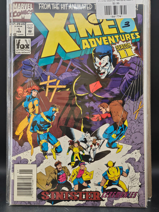 #1n X-Men Adventures (1994 Marvel) Season II