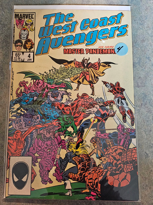 West Coast Avengers – Marvel Comics – (1985–1989) – Volume 2 – #4