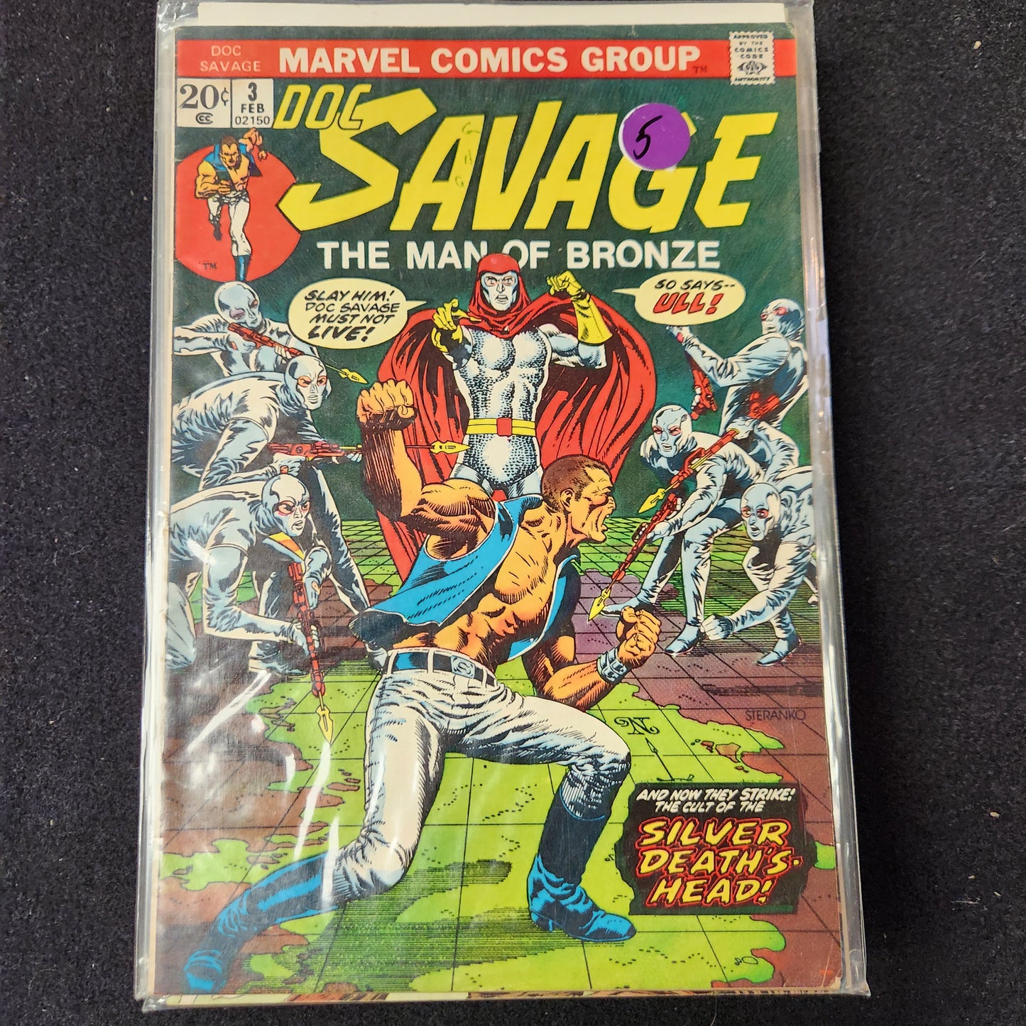 115.100 – Doc Savage - #3 -1972-74