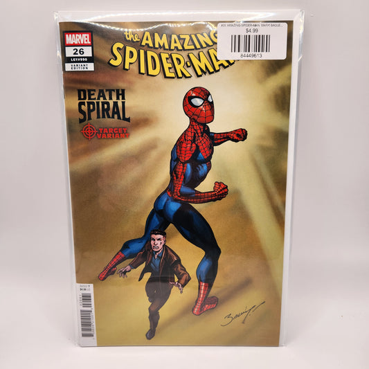 #26 AMAZING SPIDER-MAN  MARK BAGLEY CLASSIFIED TARGET VARIANT [DS]