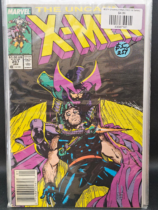 #257n Uncanny X-Men (1963 1st Series)