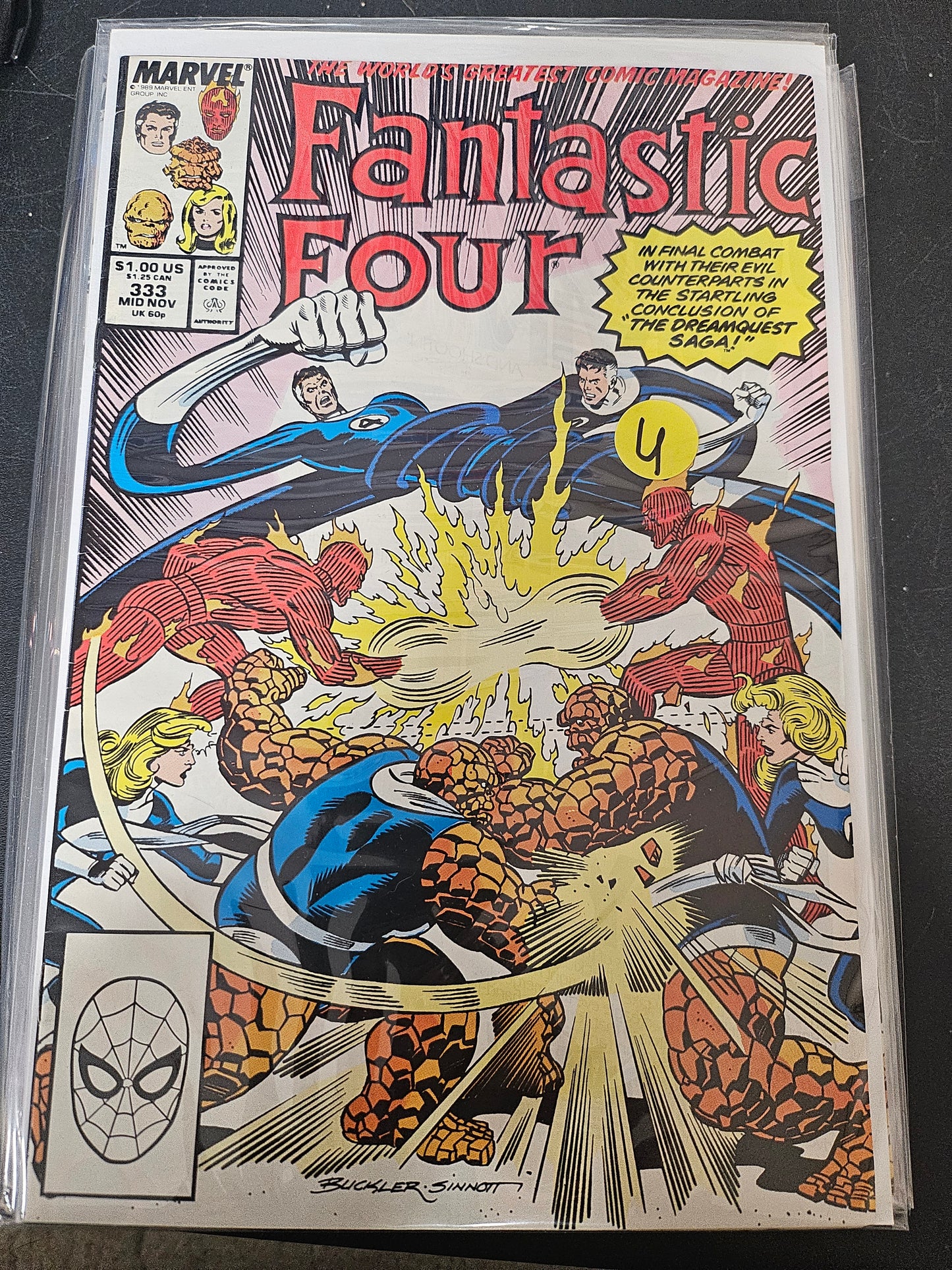 101.142 Fantastic Four – #333 – v1 (1961–1995)