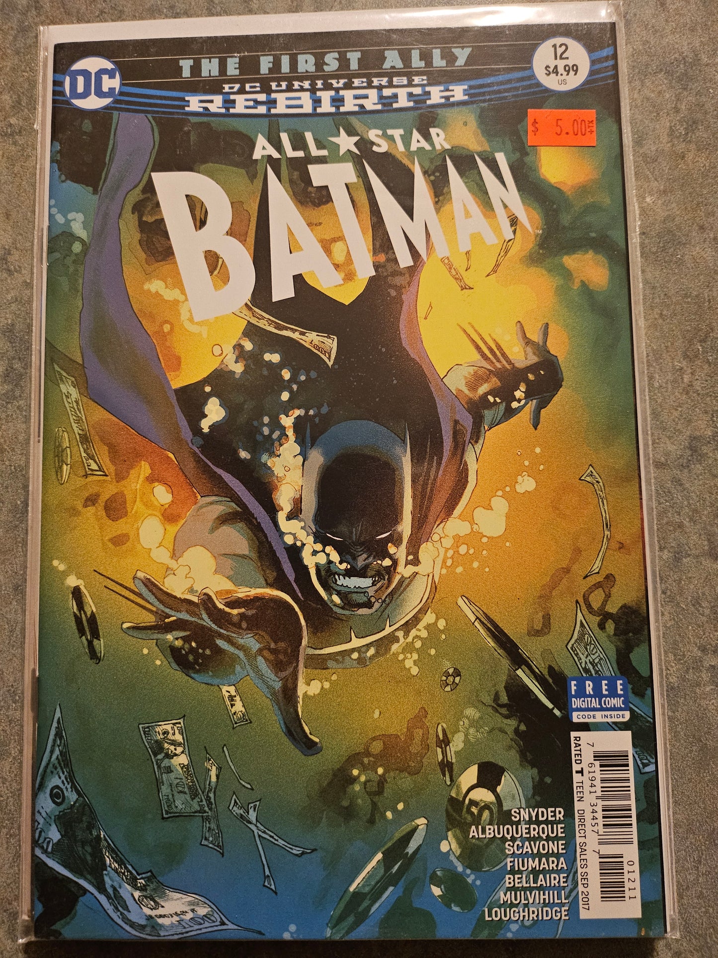All Star Batman – DC Comics – (2016–2017) – Volume 1 – Limited Series – #12 - Cover A
