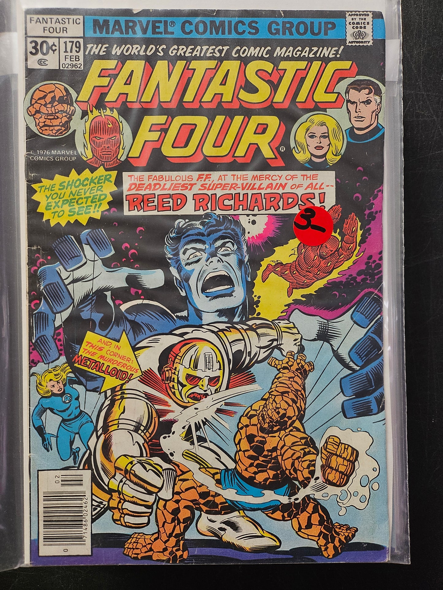 100.108 Fantastic Four – #179 – v1 (1961–1995)