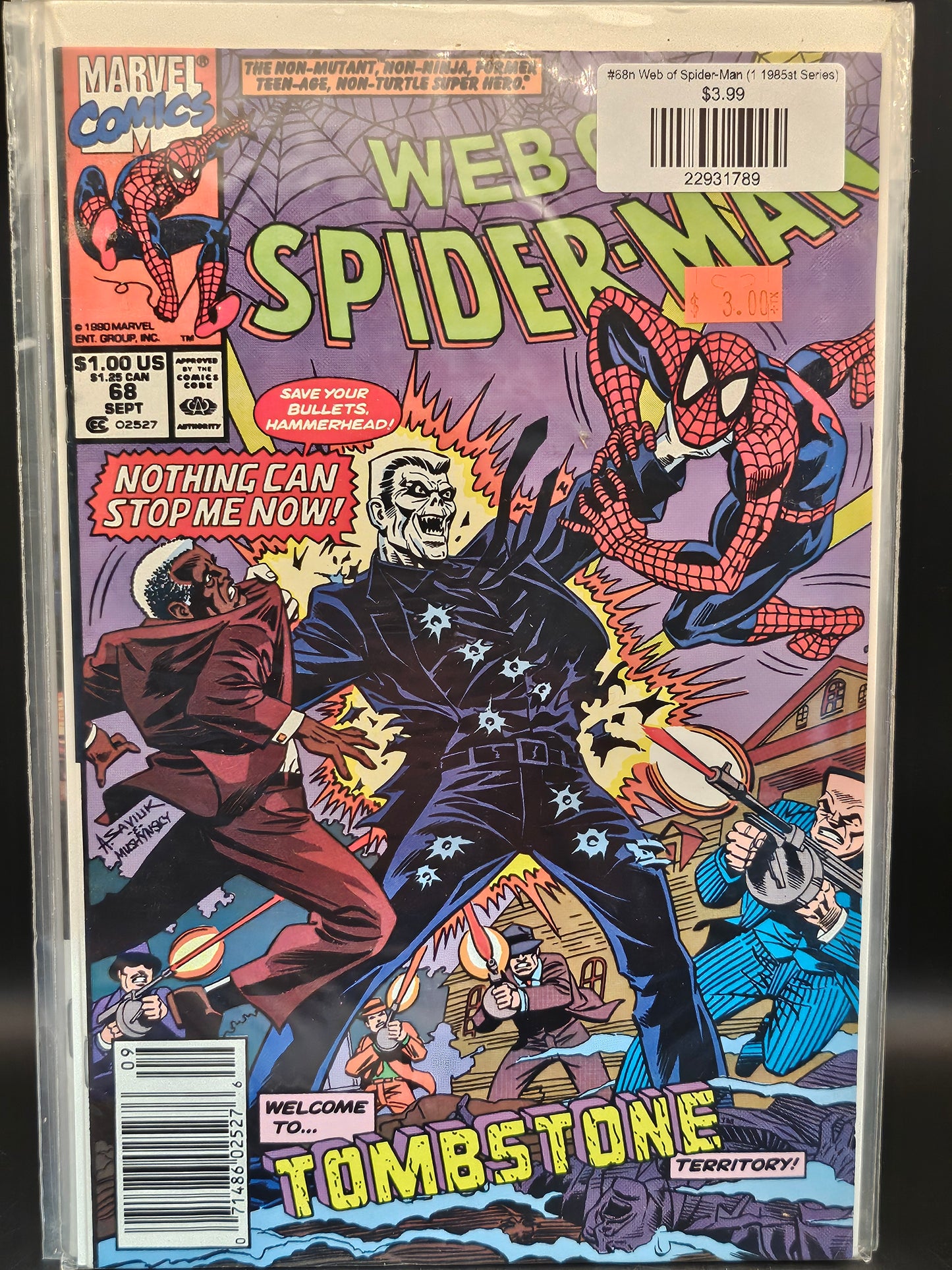 #68n Web of Spider-Man (1985 1st Series)