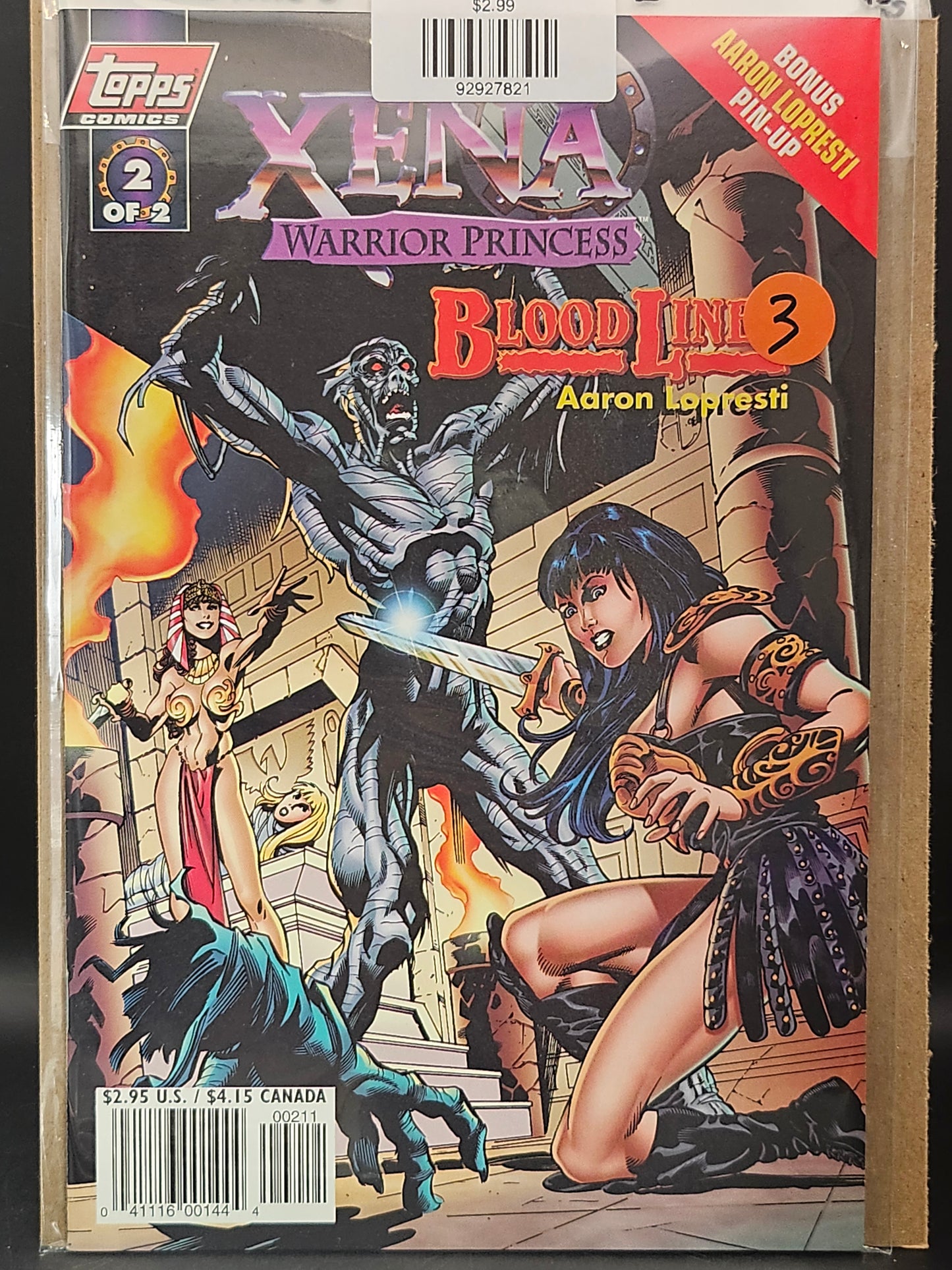 #2B Xena Warrior Princess Blood Lines (1998)