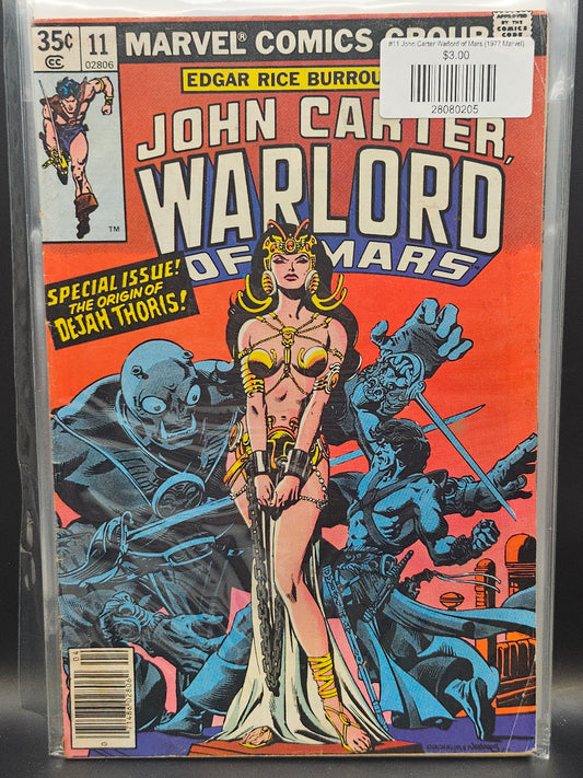 #11 John Carter Warlord of Mars (1977 Marvel)