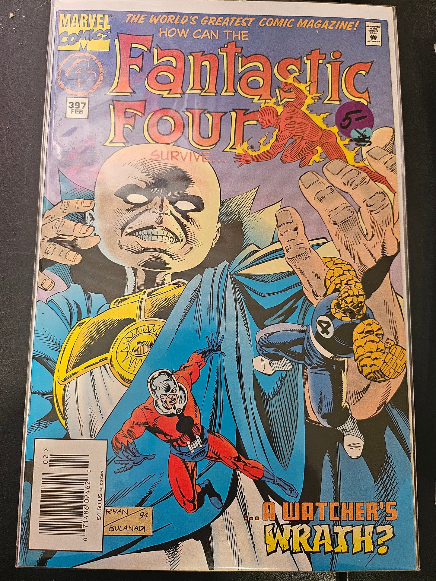 103.120 – Fantastic Four - #397 -1961-95