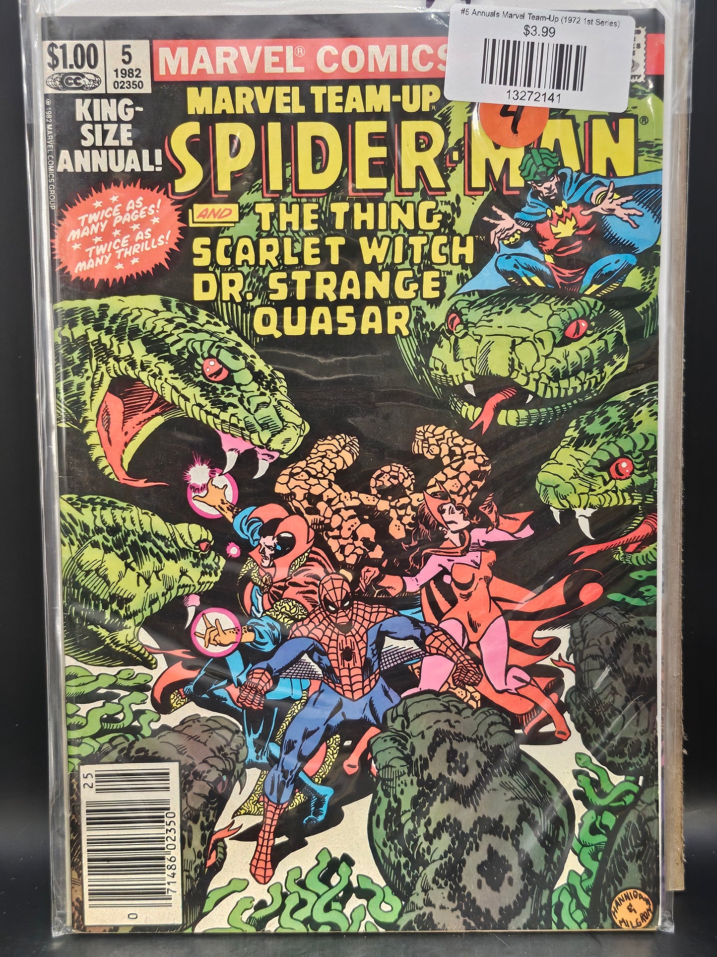 #5 Annuals Marvel Team-Up (1972 1st Series)