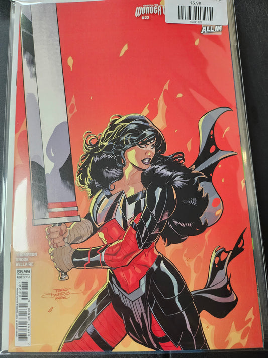 #22B (Terry) ABSOLUTE WONDER WOMAN (TERRY DODSON CARD STOCK VAR)