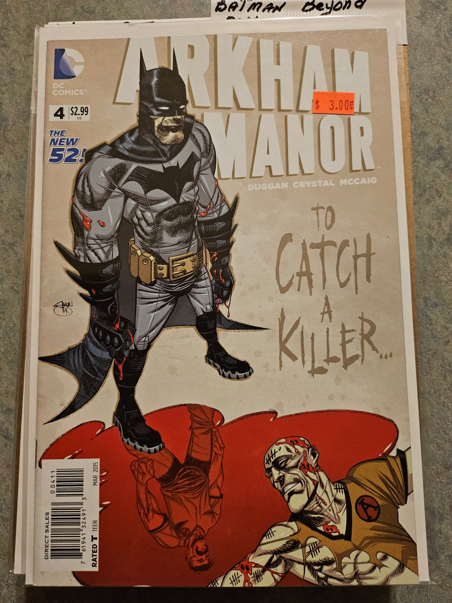 Batman: Arkham Manor – DC Comics – (2014–2015) – Volume 1 – Limited Series – #4 of 6 - Cover A