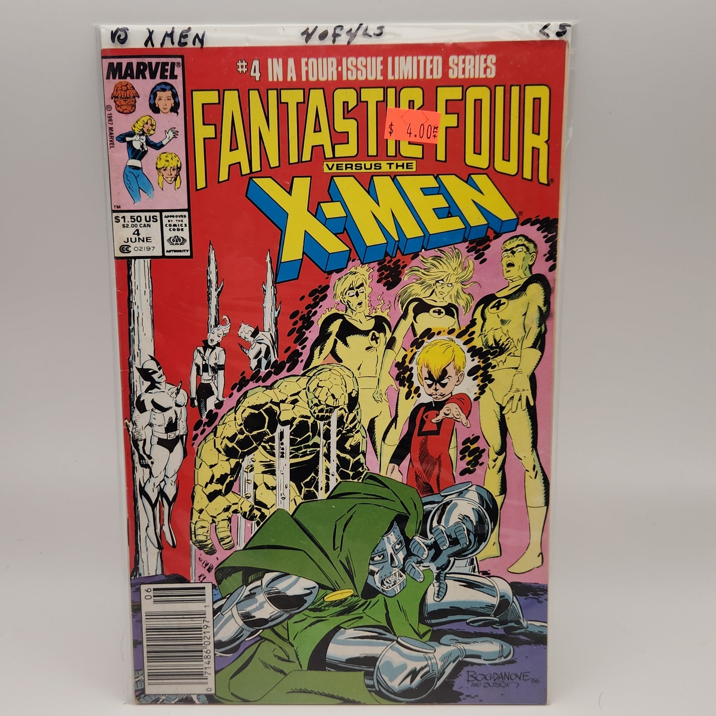 #1-4 Fantastic Four vs. X-Men (1987)
