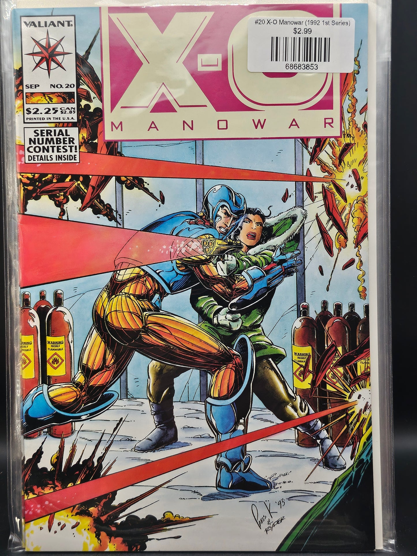 #20 X-O Manowar (1992 1st Series)