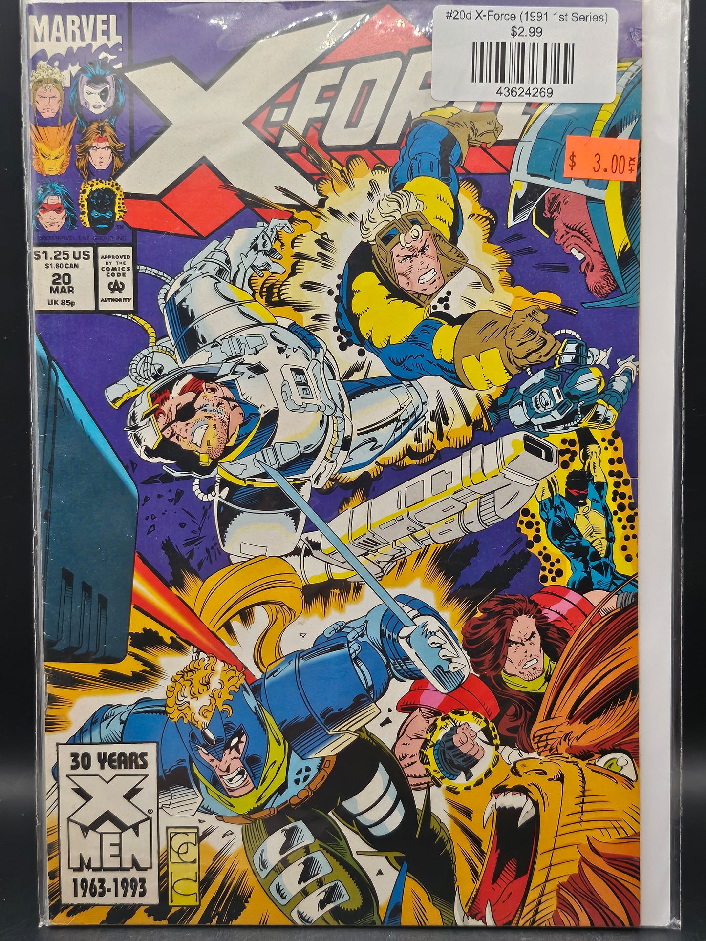 #20d X-Force (1991 1st Series)