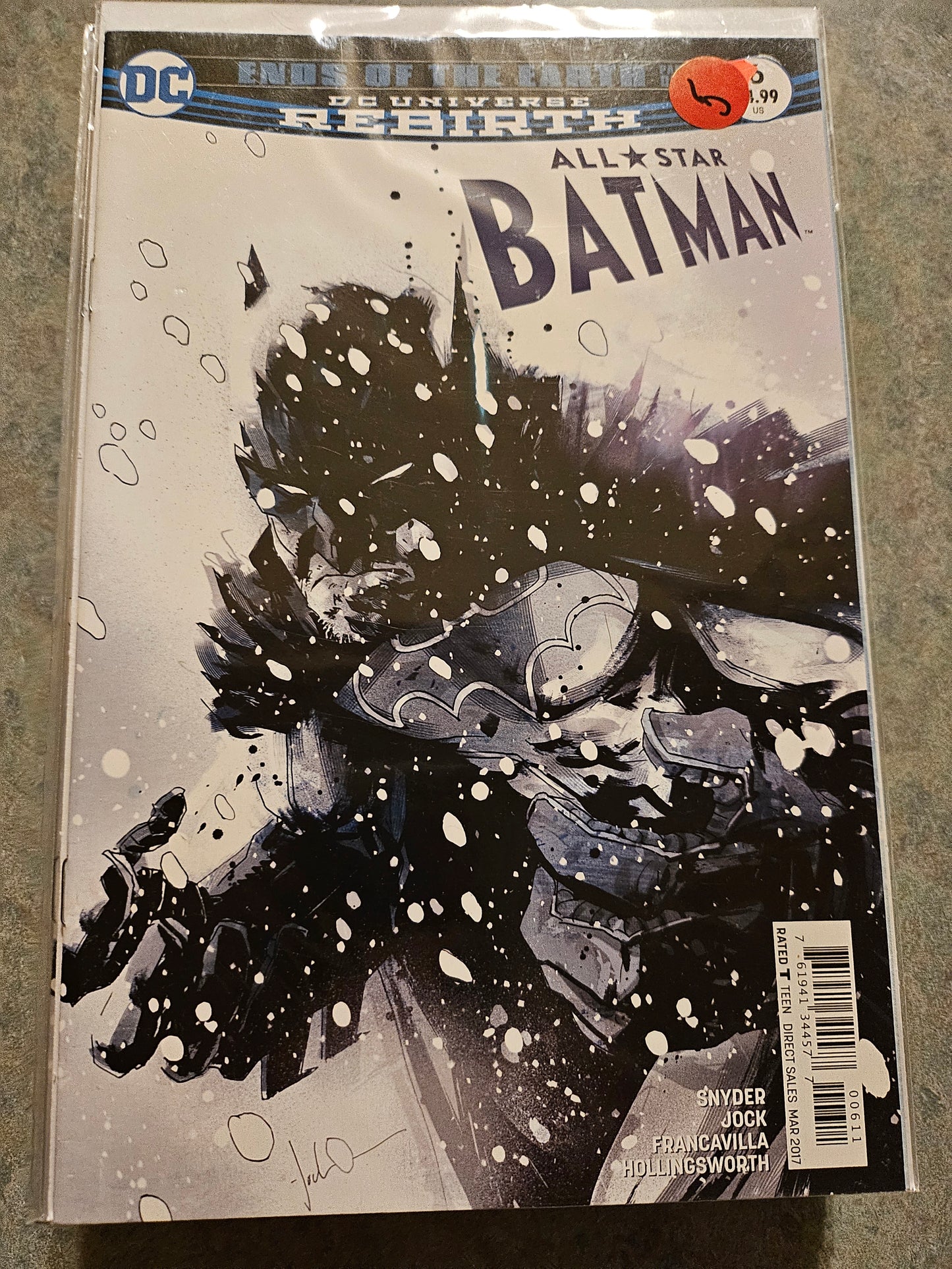 All Star Batman – DC Comics – (2016–2017) – Volume 1 – Limited Series – #6 - Cover A and B