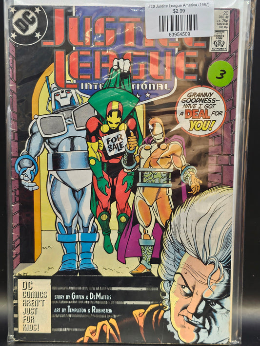 #20 Justice League America (1987)