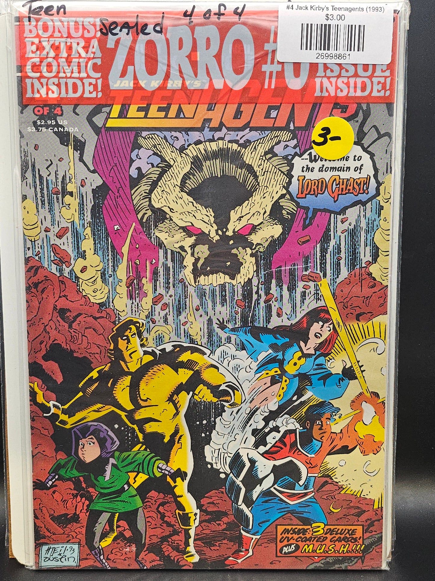 #4 Jack Kirby's Teenagents (1993)