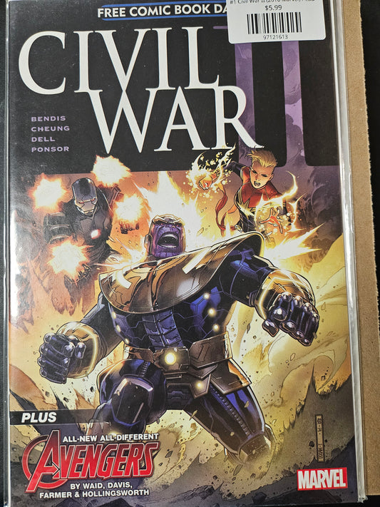 #1 Civil War II (2016 Marvel) FCBD