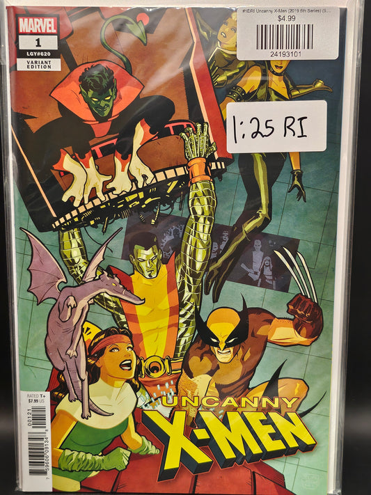 #1DRI Uncanny X-Men (2019 5th Series) (9.2-9.4, 1:25 RI)