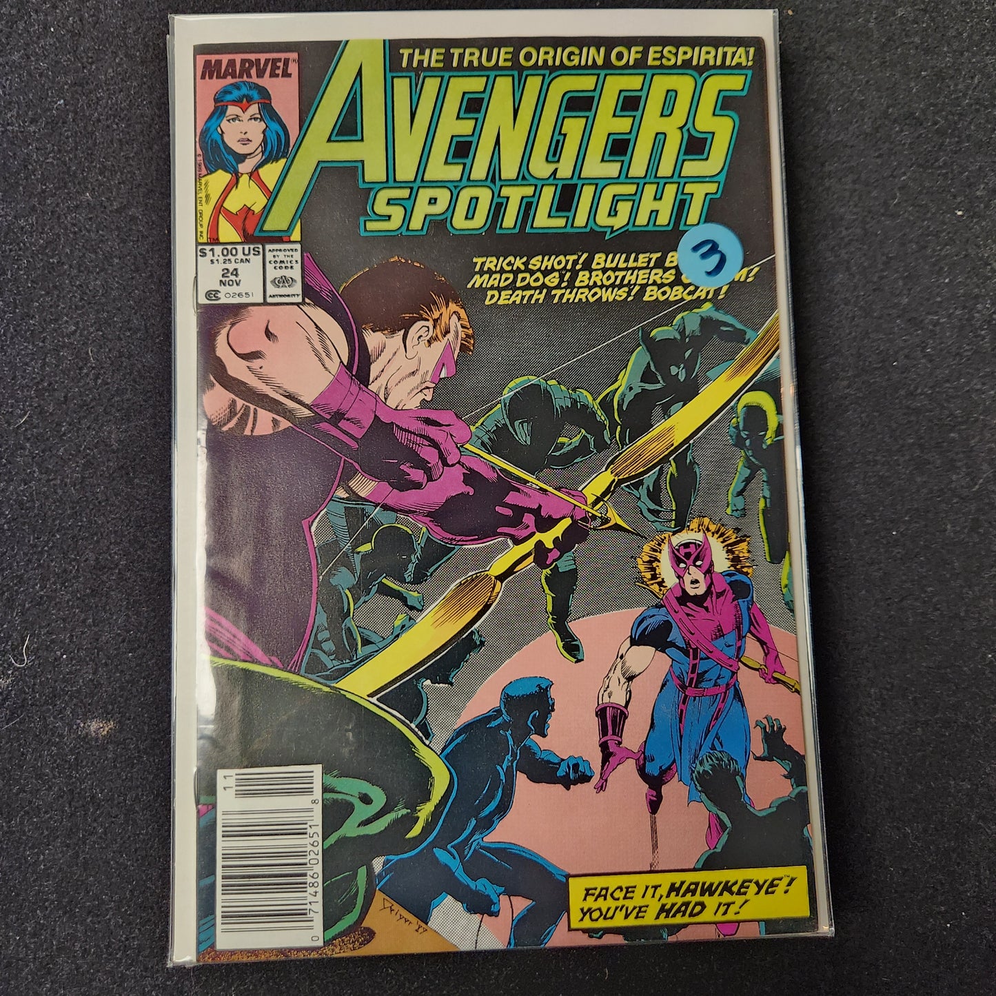Avengers Spotlight – Marvel Comics – (1989–1991) – Volume 1 – #24