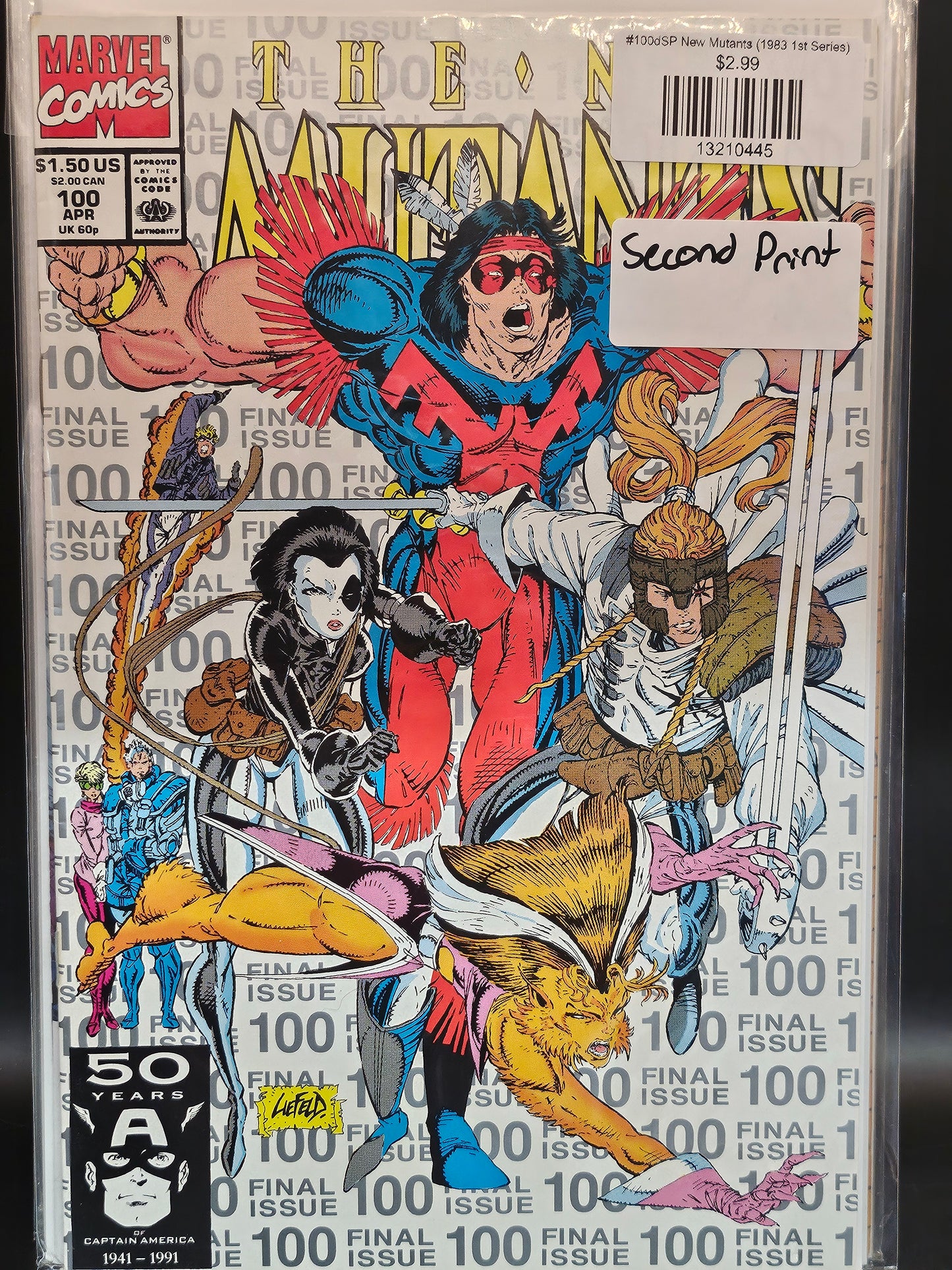 #100dSP New Mutants (1983 1st Series)