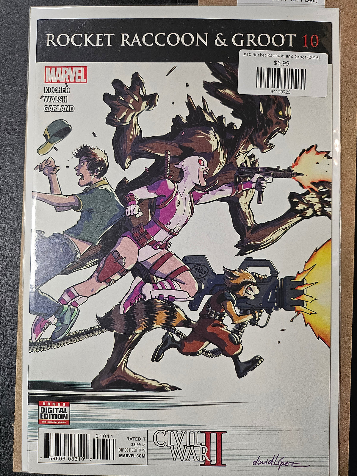 #10 Rocket Raccoon and Groot (2016)