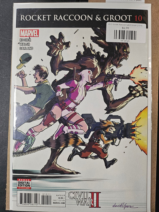 #10 Rocket Raccoon and Groot (2016)