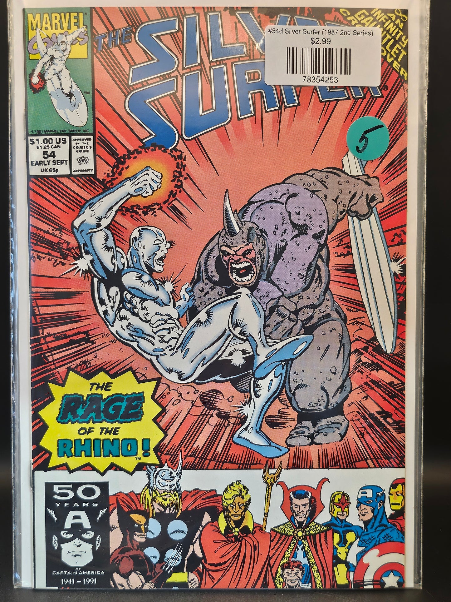 #54d Silver Surfer (1987 2nd Series)