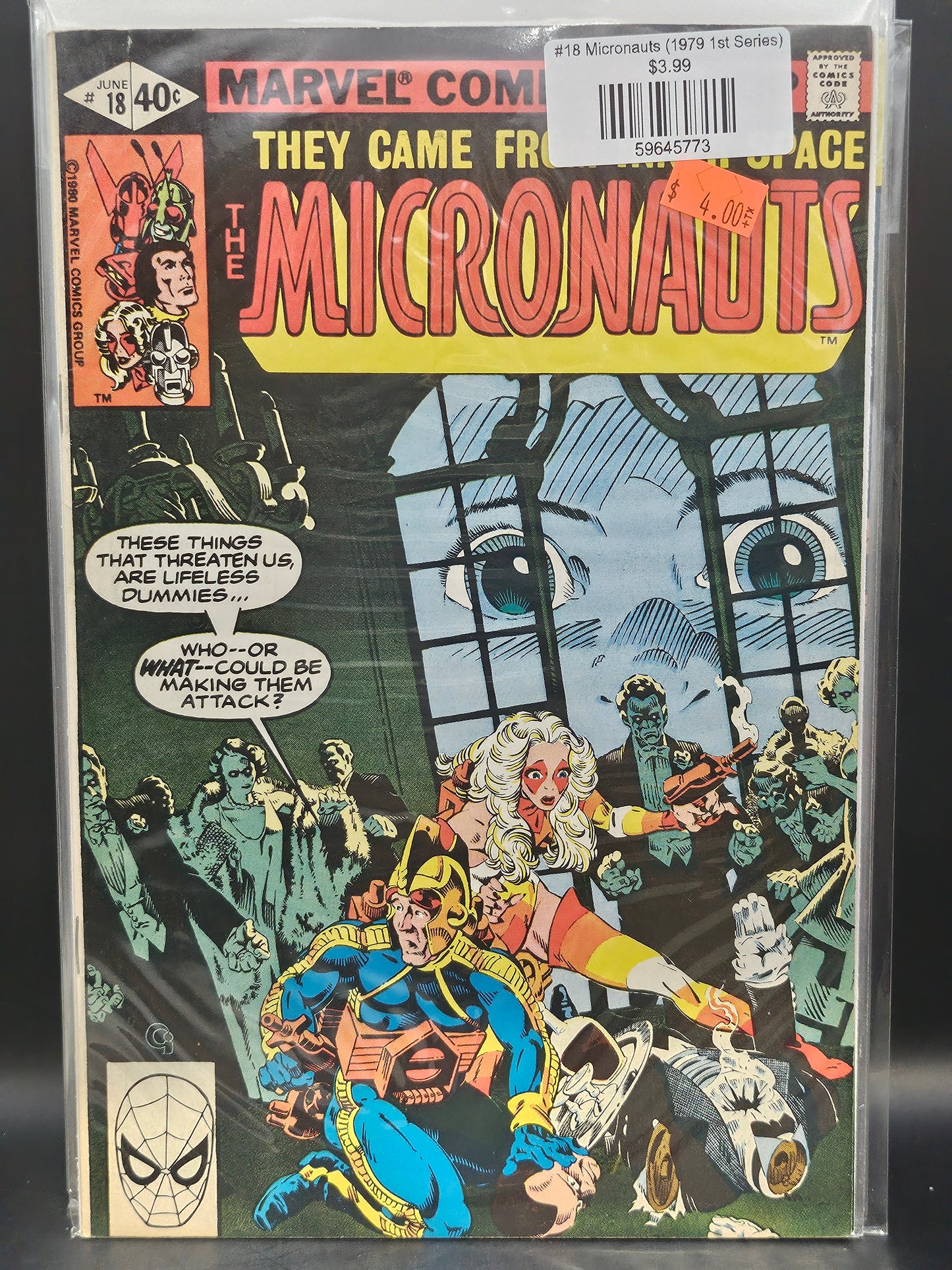 #18 Micronauts (1979 1st Series)