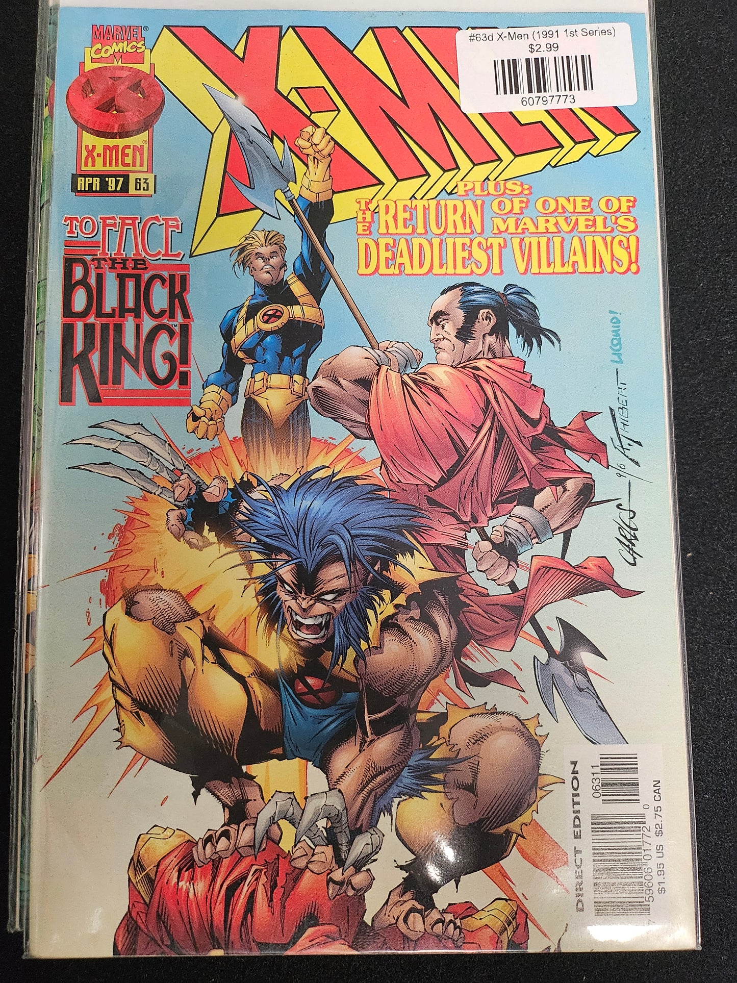 #63d X-Men (1991 1st Series)