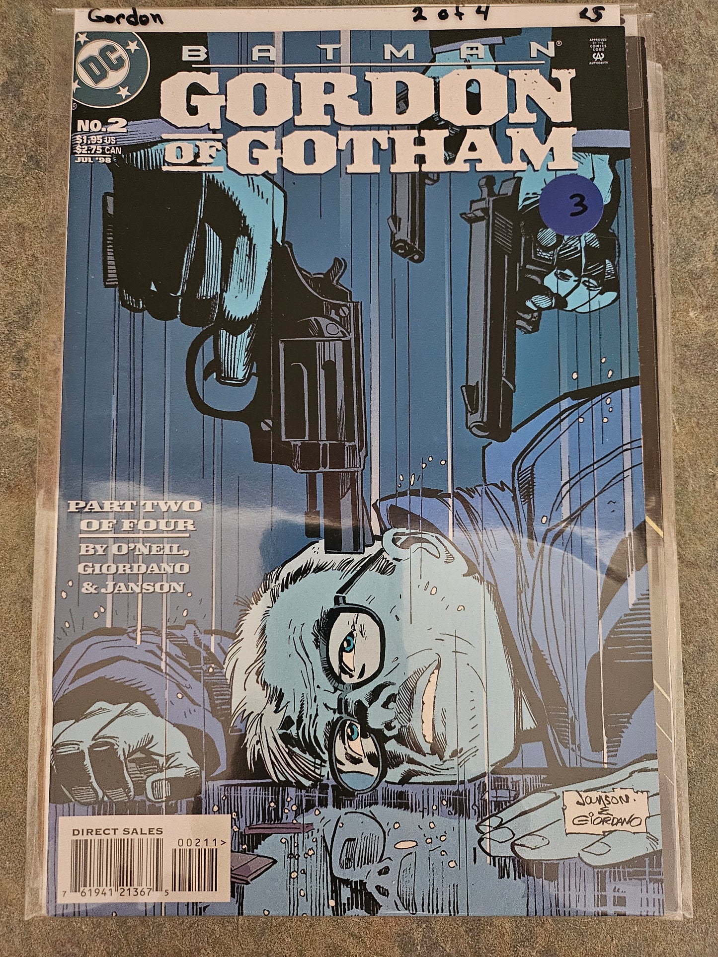 115.101 – #2 of 4 – limited series – Batman Gordon of Gotham 1998–1998