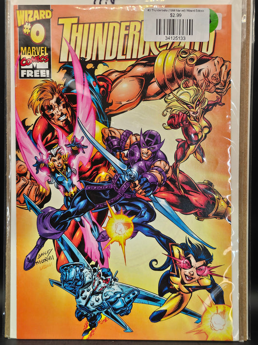 #0 Thunderbolts (1998 Marvel) Wizard Edition